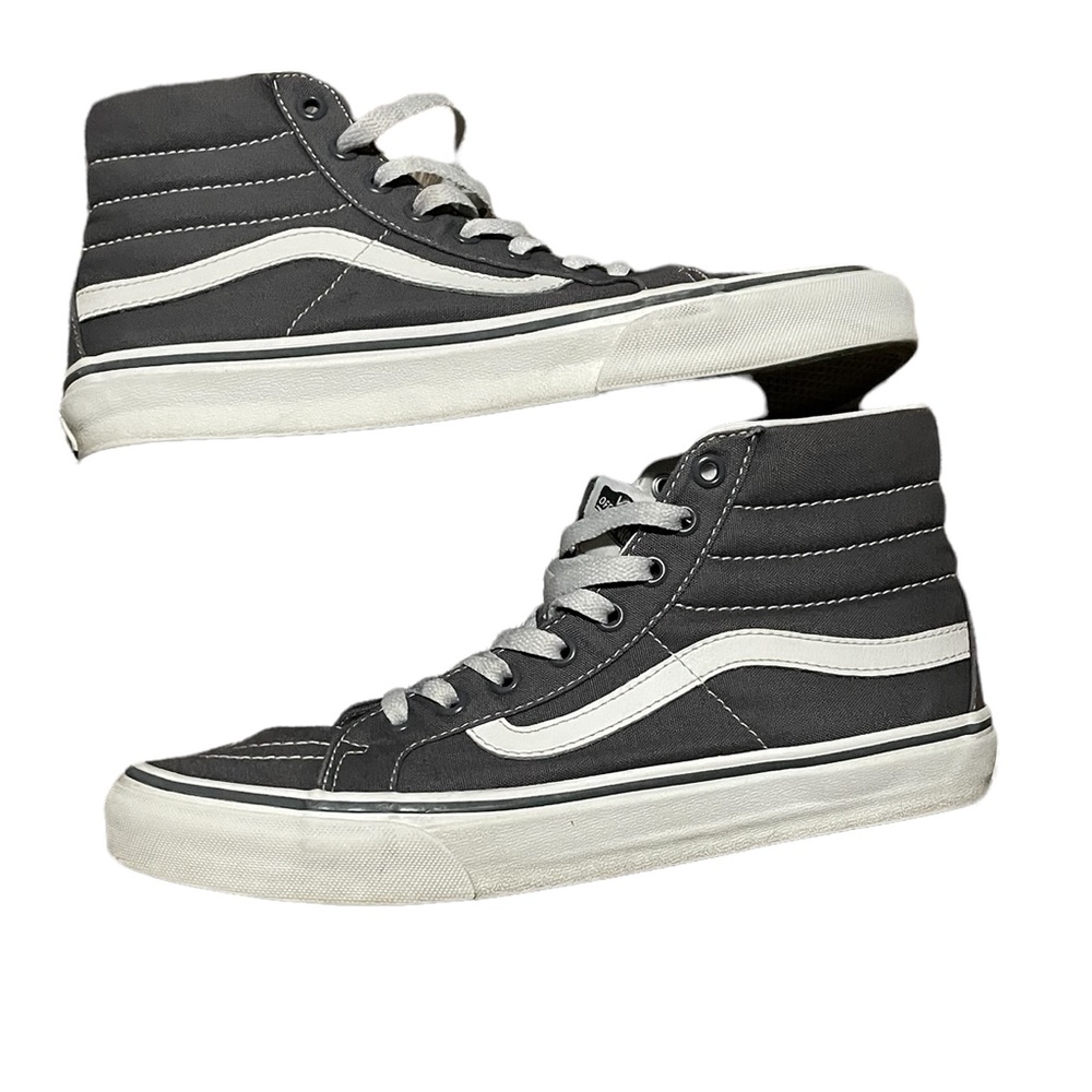 Hi Top Vans Gray